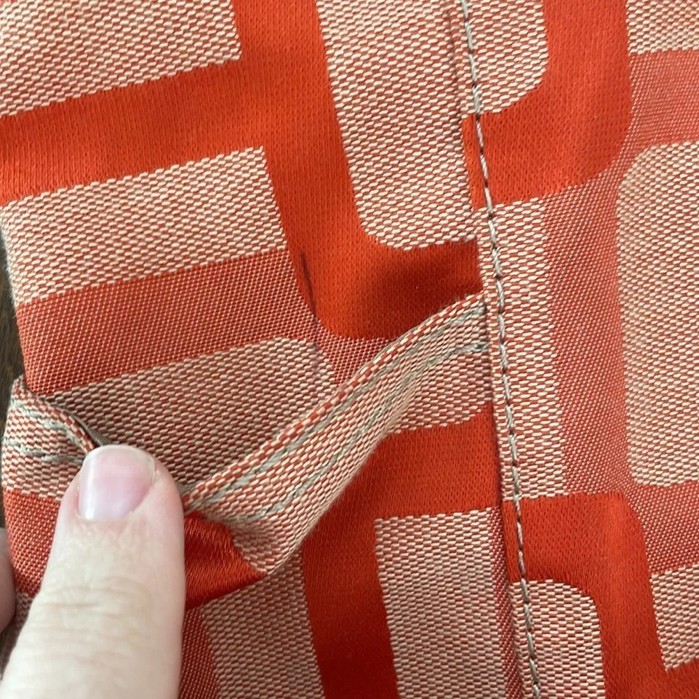 Nine West Red Geometric Shoulder Bag